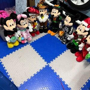Disney Mickey Mouse Plush Toy - Assorted Colors